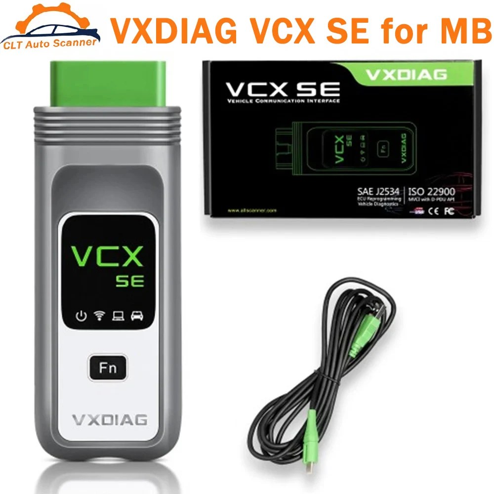 

VXDIAG VCX SE for MB Support Offline Coding and DoIP With Open Donet Free License Hidden Function Car Diagnostic Programming To