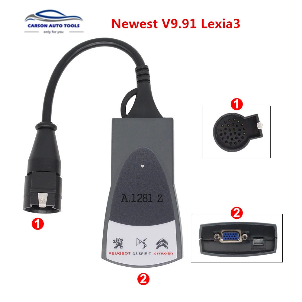 Nieuwste V9.91 Lexia3 Lexia 3 V48 Diagnostic Tool Lexia 3 PP2000 V25