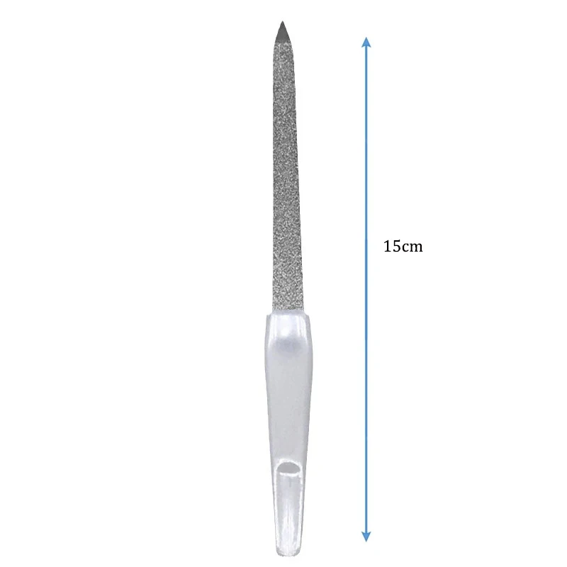 1PC DIY Nail Art Professional Nail File Metal Nail File Double Sided High Quality Nail File Manicure Pedicure Beauty Tools