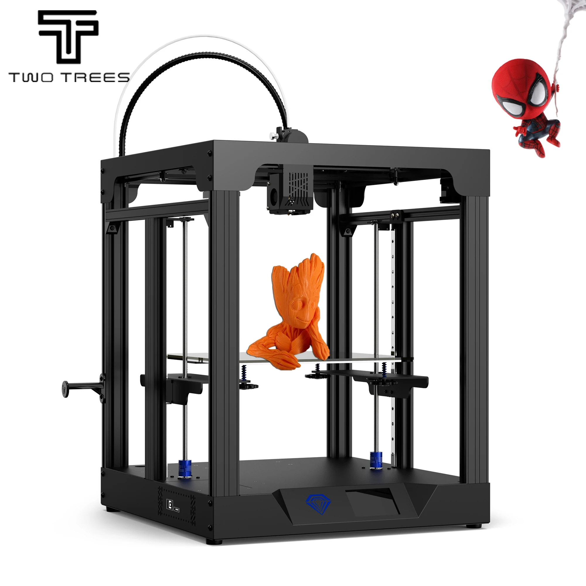 Twotrees SP-5 V3 3D Printer 350mm/s High Speed Printer Flow Hotend Printing Speed 350MM /S Dual-gear Direct Drive Extruder Print