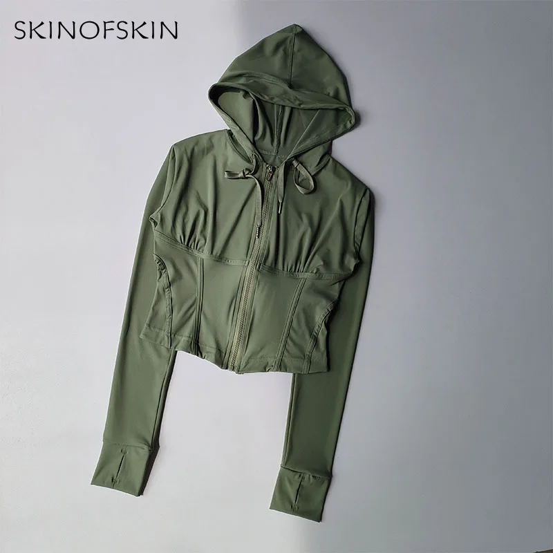 Sports Jacket Women's Outdoor Running Yoga Suit