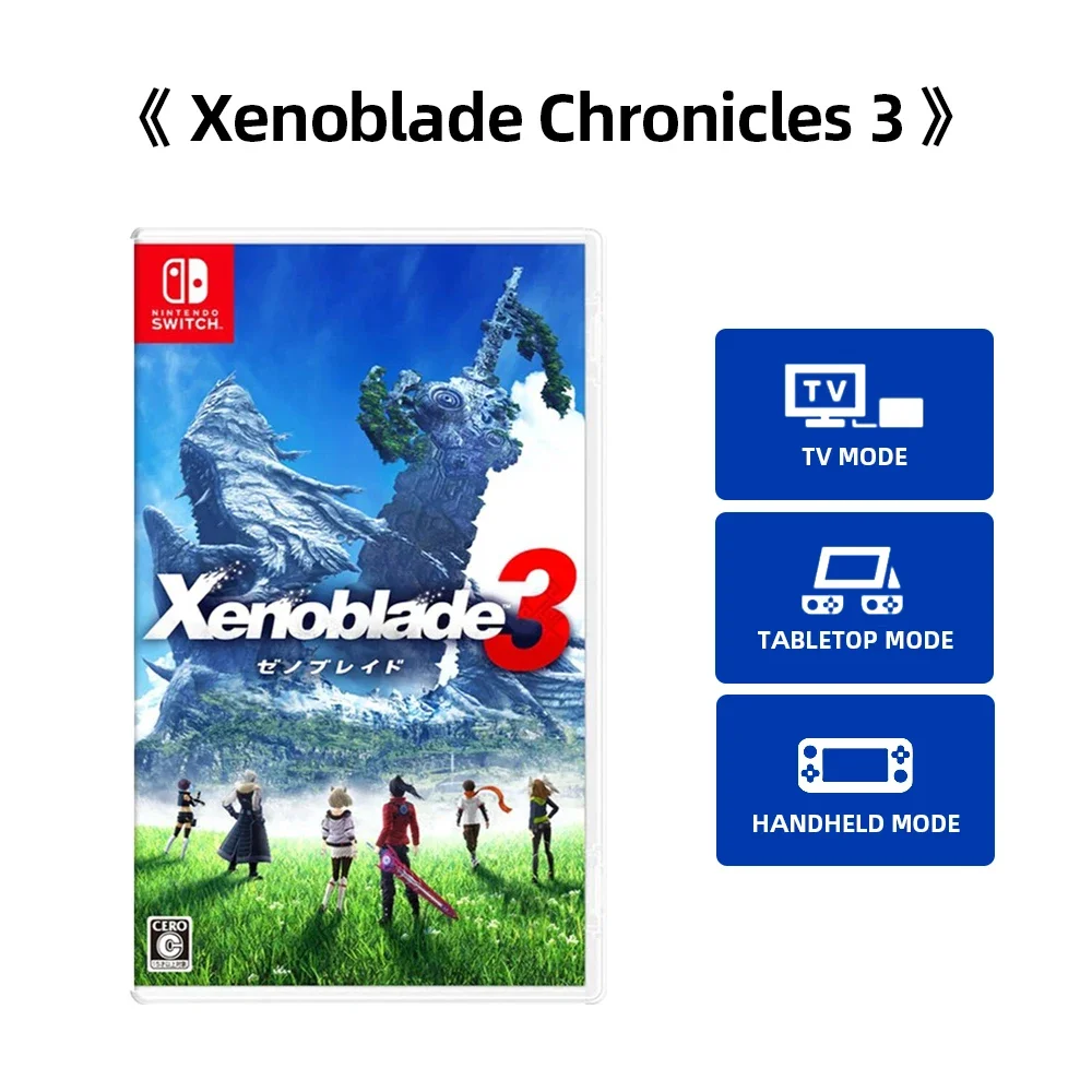 Xenoblade Chronicles Series Game Card Xenoblade Chronicles 1 3 X