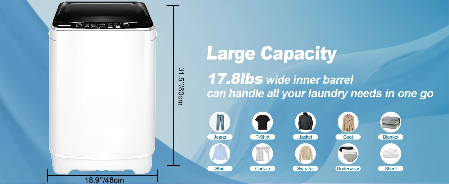 portable washer and dryer machine