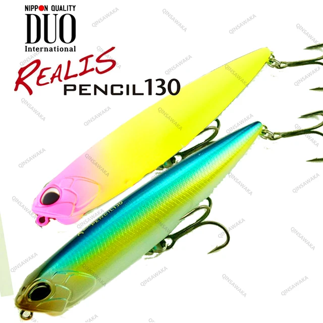 Made In Japan DUO REALIS PENCIL130 130mm distance TROUT BASS Lure