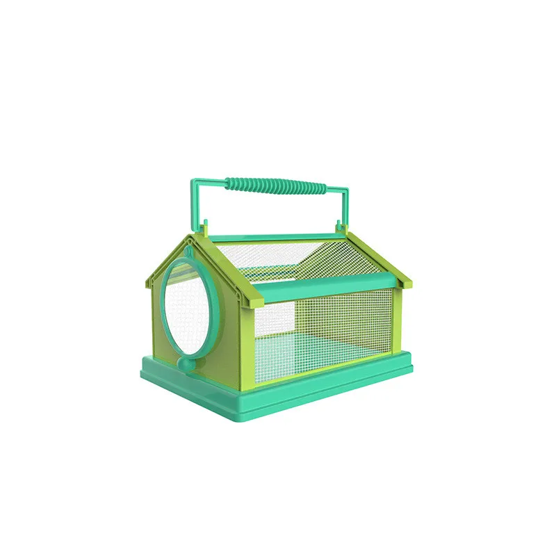 Children Portable Butterfly Cage Folding Insect Observer Breeding