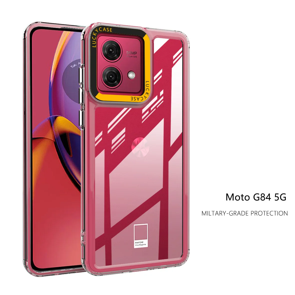 Crystal Clear Shockproof Protective Case