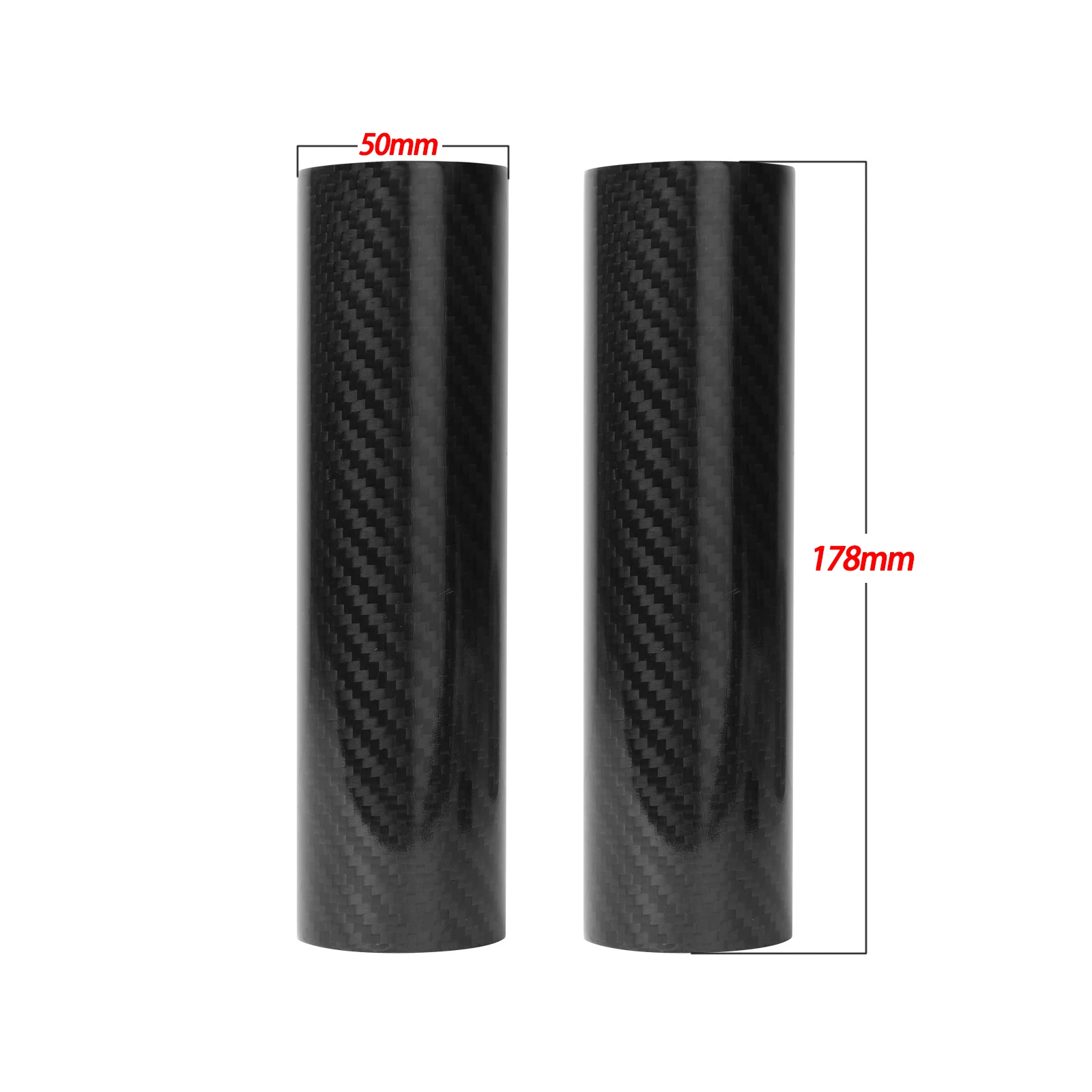 Motorcycle 160-260mm front fork wraps carbon fiber protectors for KTM Honda Yamaha Kawasaki Suzuki CRF CR YZF EXC SXF XC XCF XCW