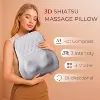 Back Massager Neck Massager with Heat 3D Kneading Massage Pillow for Relax Neck Back Shoulder Legs Gifts for Men Women Mom Dad 3