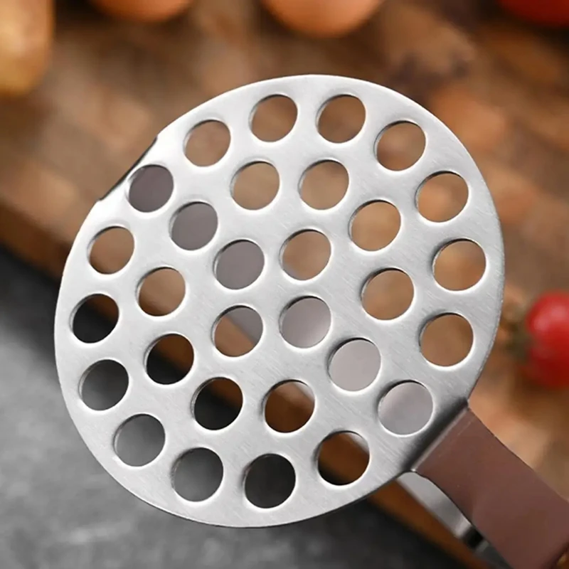 Kitchen Gadget Mud Press Masher Puree Juice Maker Stainless Steel Potatoes Crusher Pusher Fruit Tools Cocina Cozinha