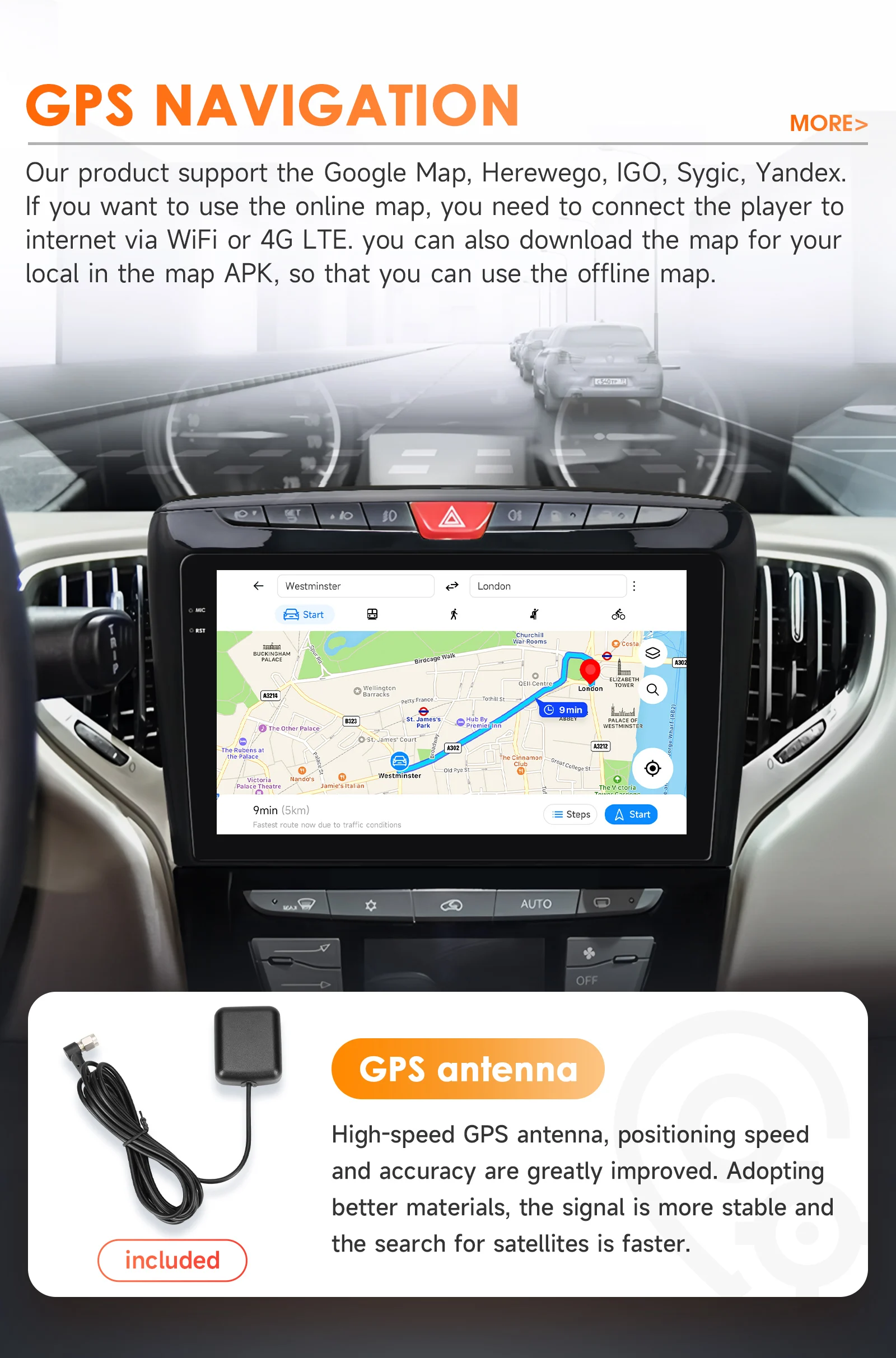 Auto-Multimediaplayer für Lancia Ypsilon 2012 - 2020 Carplay Android Auto GPS-Navigation Intelligente Systeme mit Snapdragon 6115 – Detail 31