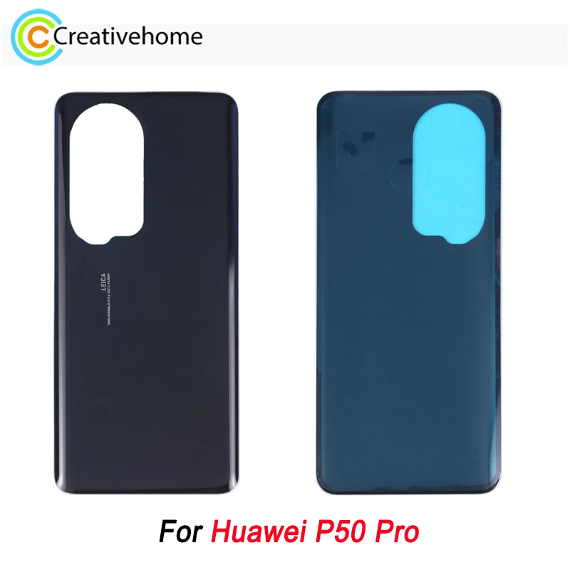 

Сменная задняя крышка аккумулятора для Huawei P50 Pro, задняя крышка, запасные части для ремонта