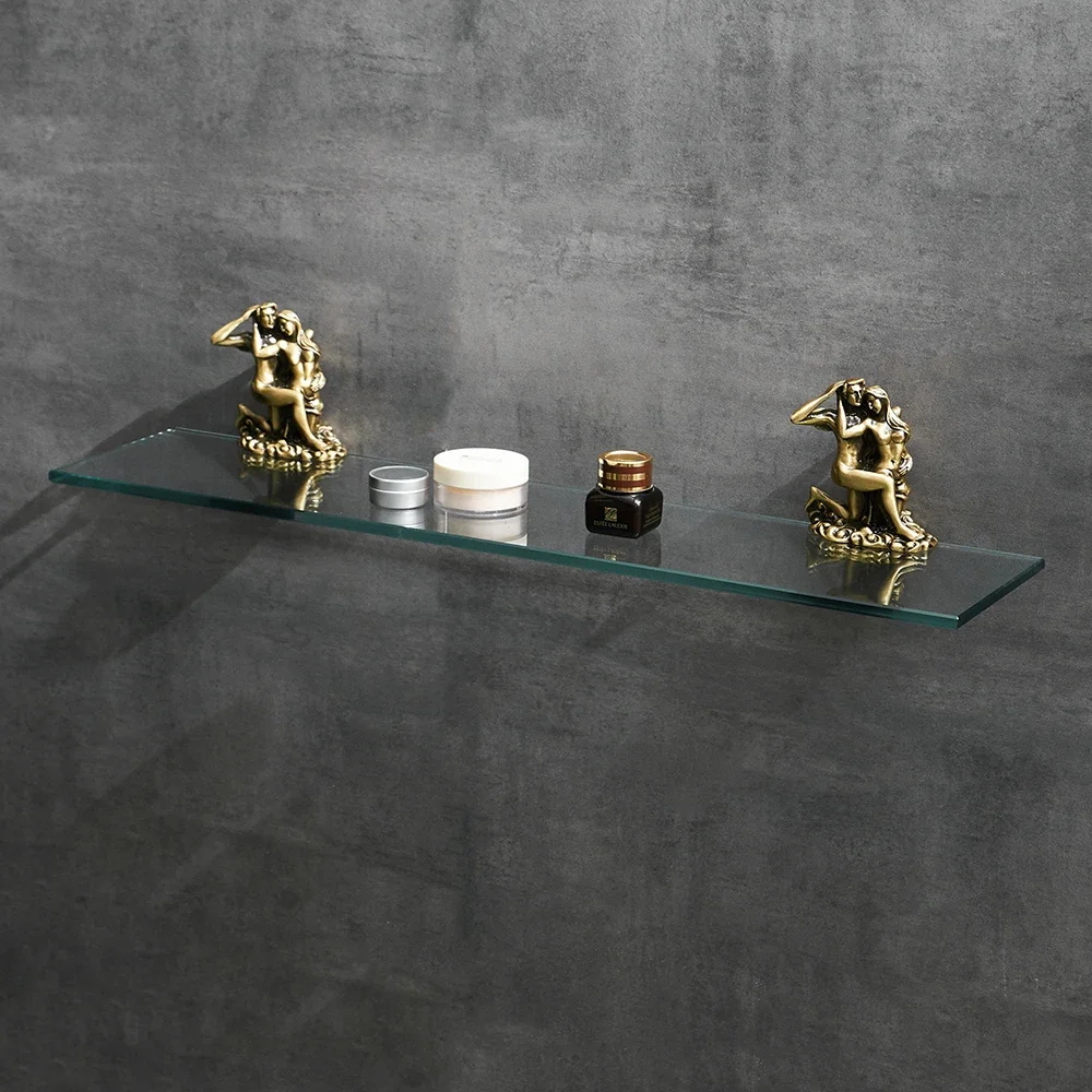 WANFAN Romantic Series MB-0819B Bronze Bathroom Wall Mounted Toilet Ring Paper Holder