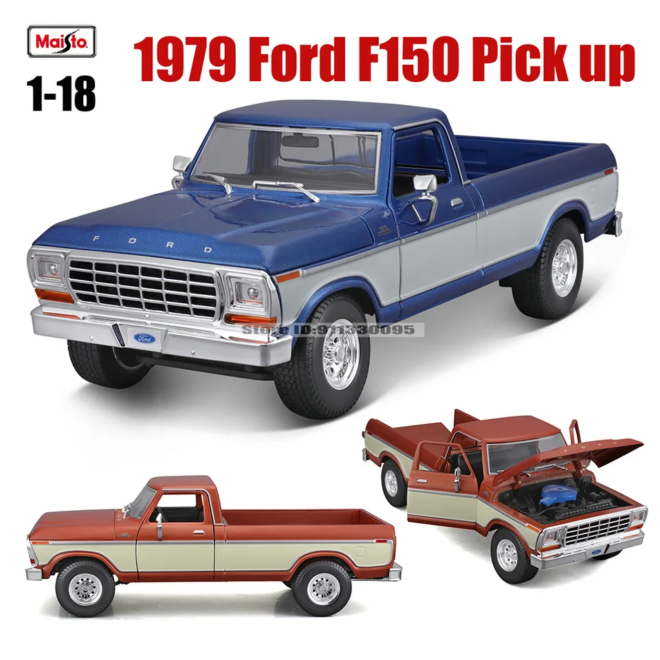 【送料無料】Maisto 1979 Ford F150 pick up 1/18 1979 Ford F-150 Die Cast Pickup Truck- 1:18 scale by Maisto