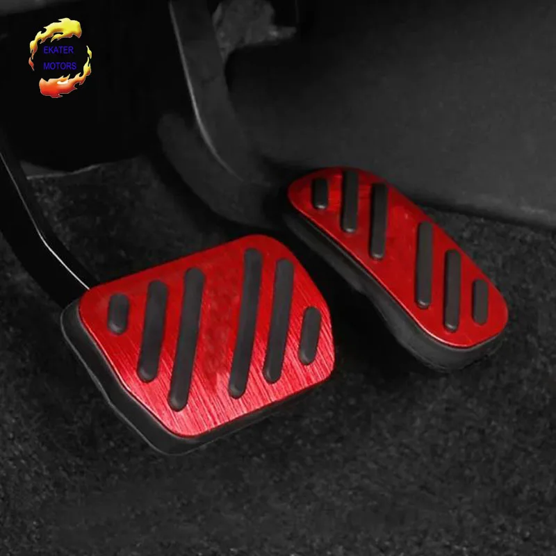 Carstyling At Car Pedals Gas Brake Pedal Protection Cover Fit For