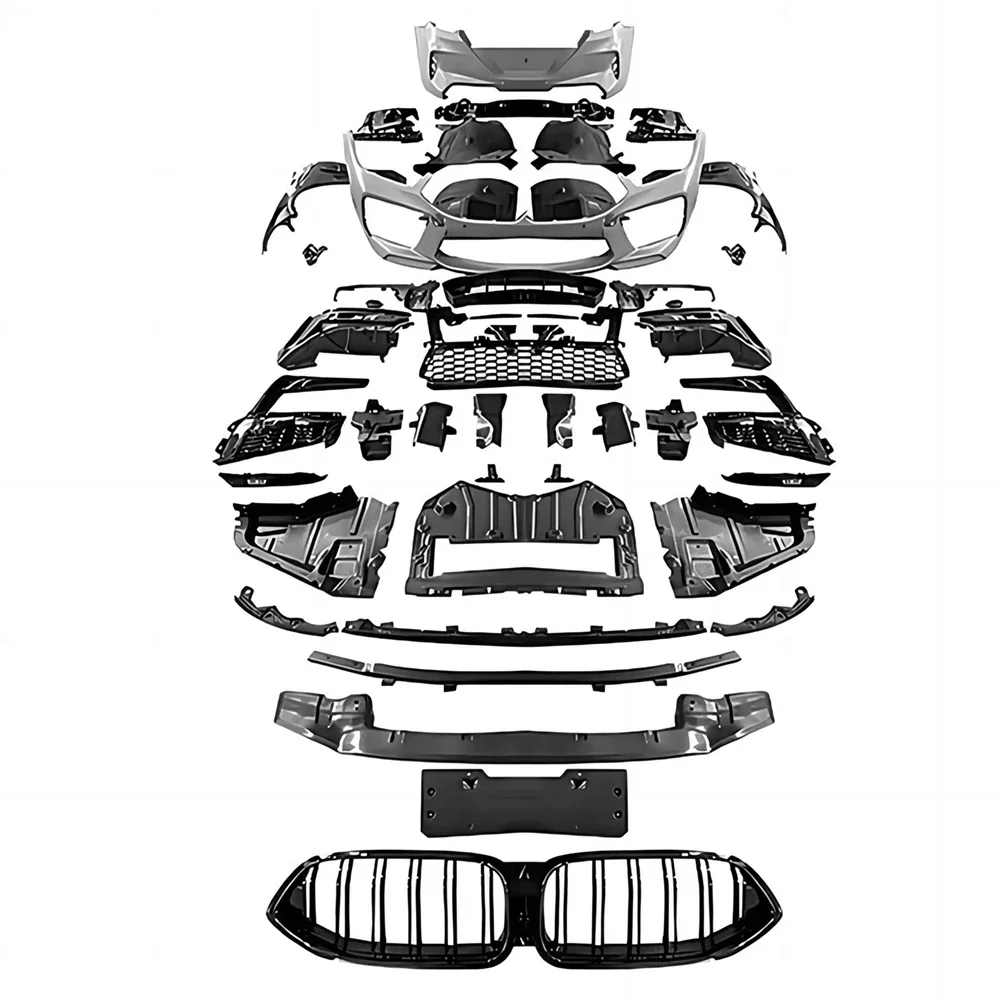 

Полный комплект кузова для BMW G14 G15 G16 8 серии 840i 850i 18-23 изменить на M8 стиль передний задний бампер боковые юбки кранцы