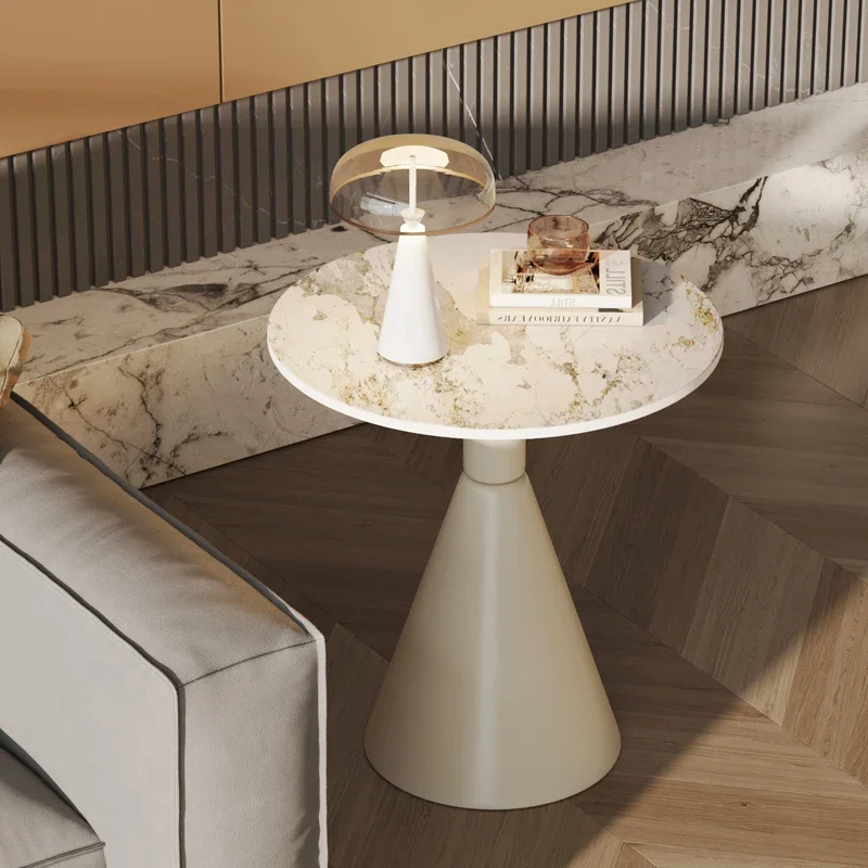 

Premium Minimalist Side Table Round Organizer Design Industrial Side Tables Nordic Natural Mesa Centro Salon Home Furniture