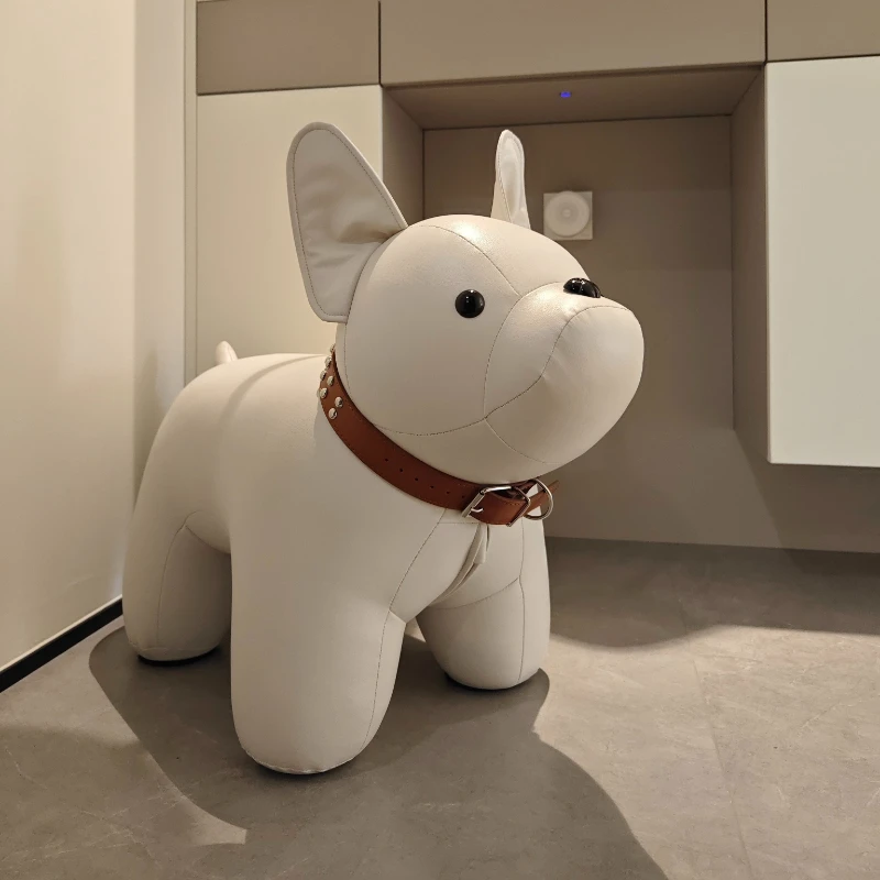 

Seat animal shoe changing stool at the entrance of the house home creative living room chair