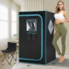 Portable Sauna Set infrared Sauna Steam Sauna Home Home Spa Relaxation and Detoxification Size 31.5*31.5*55.1inches 4