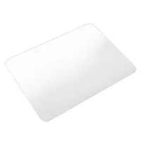 Tapis de Souris en Verre Trempé Grand Format – Bureau & Gaming Transparent 4
