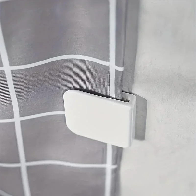 Shower Curtain Fixed Clip Windproof Stop Protect Clips Shower Curtain Fixing Tool Bathroom Accessories