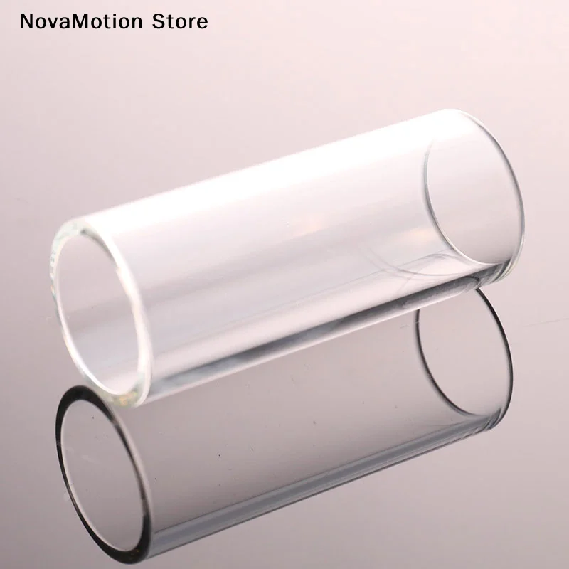 Stainless Steel and Glass Guitar Slide Bar