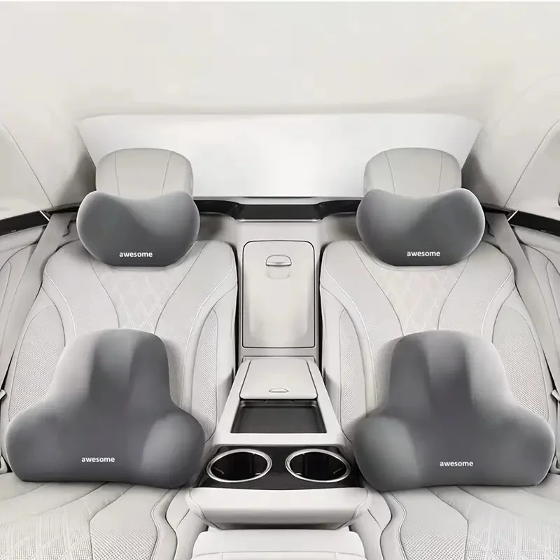 1pc Memory Foam Office Chair Cushion with Lumbar Support,for Back Pain,Washable Cover,Computer Desk Chair Pain System