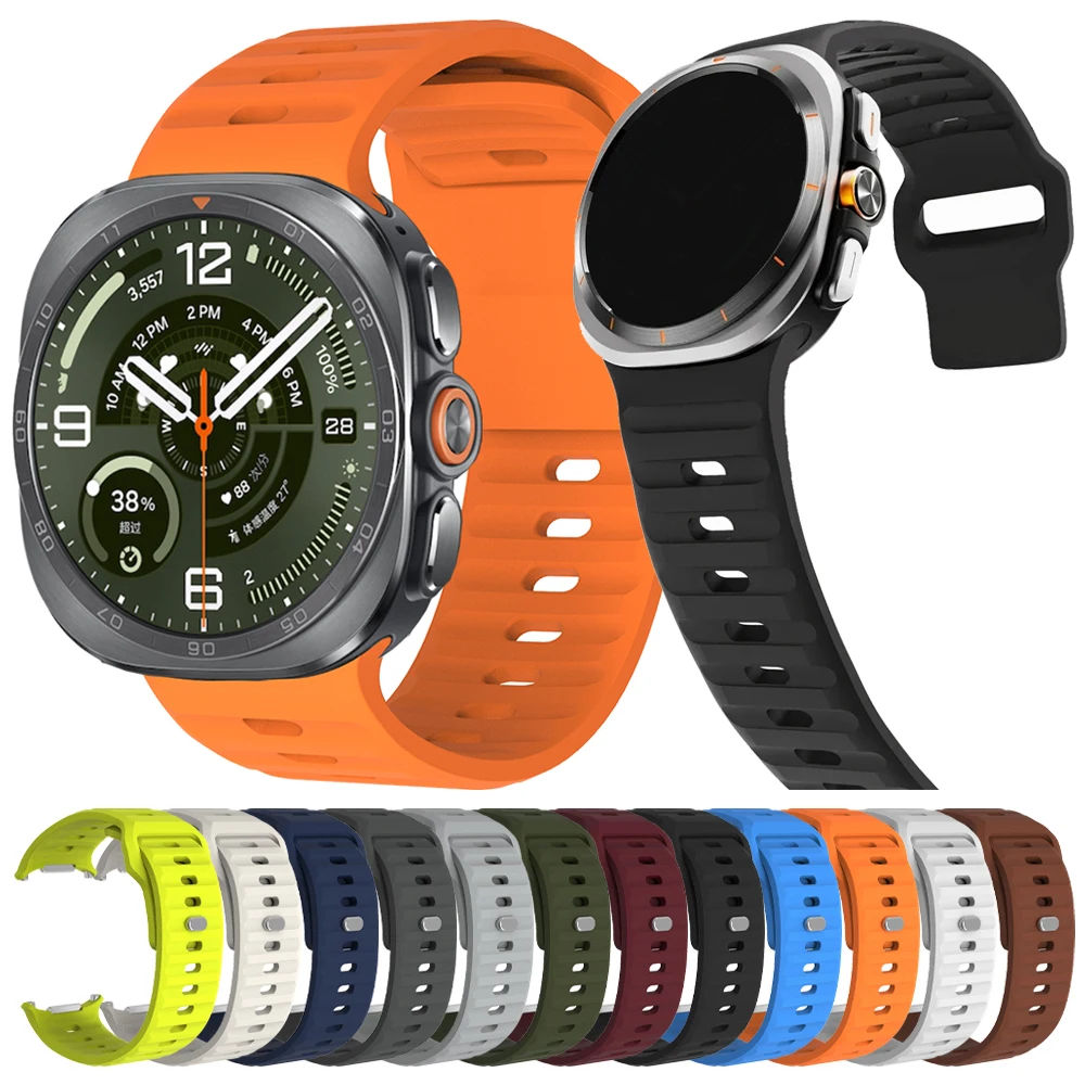 Sports Marine Silicone Strap Bracelet for Smartwatch, 47mm Watchband Accessories