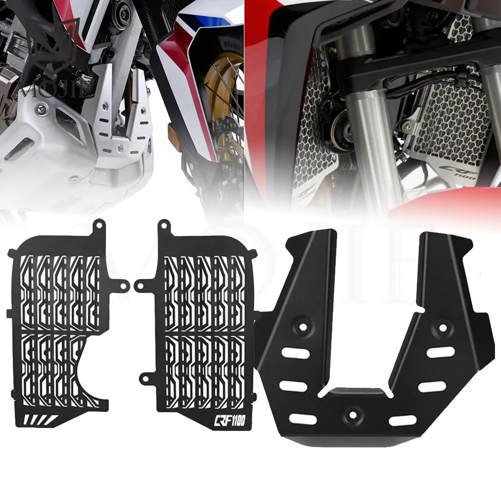 

Motorcycle For Honda CRF1100L AFRICA TWIN CRF1100 L 2020 2023 2022 2021 Radiator guard Cover Protection & Engine Guard Protector