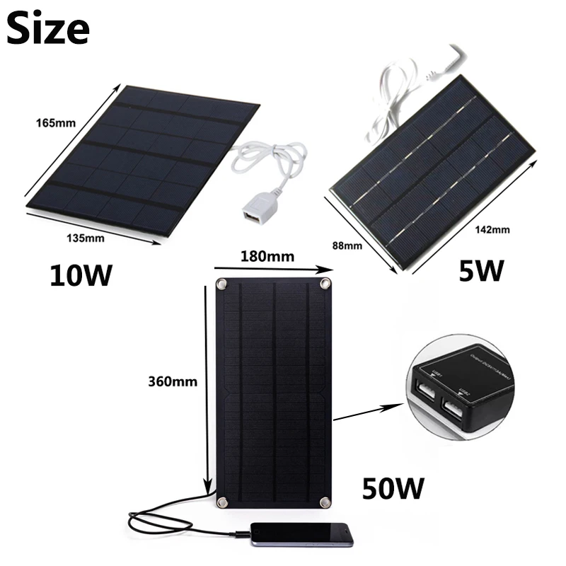 Chargeur Solaire JES 50W 12V - Panneau Pour Camping-car, Van, Remorque, Tente