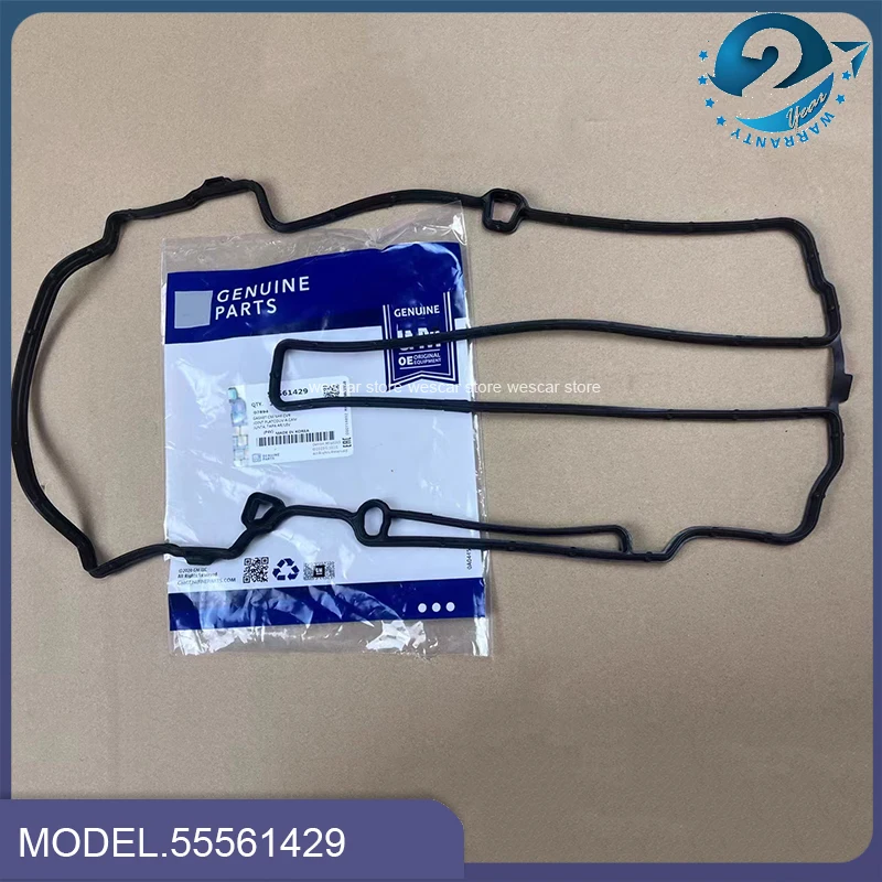 Engine Valve Cover Gasket For Chevrolet Aveo Cruze Cadillac Opel Vauxhall Buick Encro 1.4T 55573747 55561429 rubber gasket aluminum gasket kits