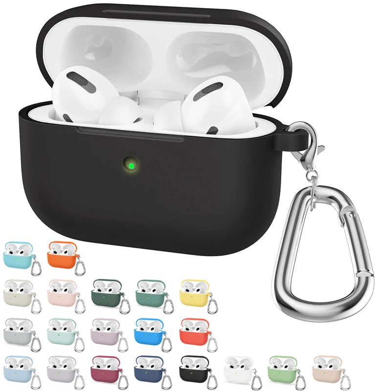 Silicone Earphone Case For Airpods Pro Protective Cover