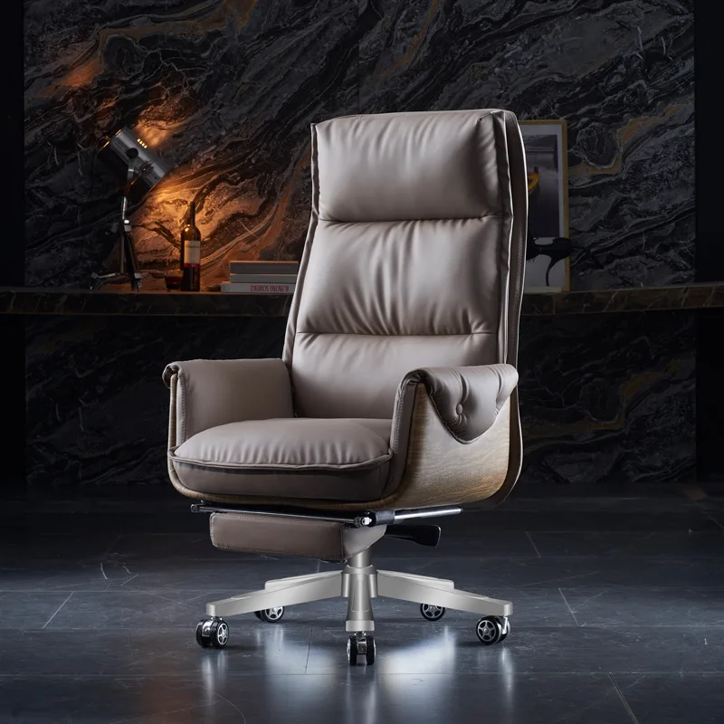 Ergonomic Office Chair Simple Designer High Back Nordic Design Leather Gaming Chair Executive Sillas De Oficina Home Furniture