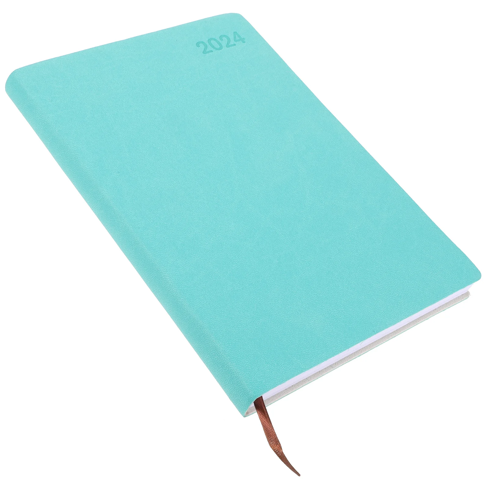 

2024 Agenda Book Year Notepad Office Calendar Daily Planner Undated Business Planning Notebook Spiral Notepads Delicate Journal