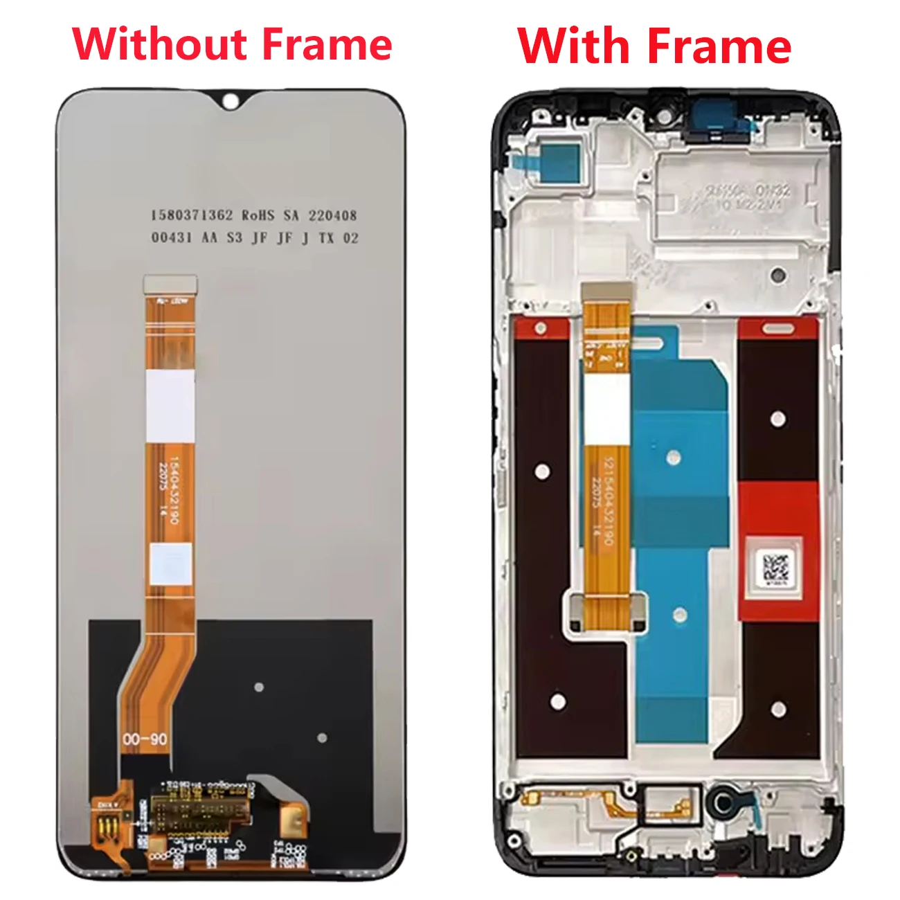 OPPO Realme C35  LCD ÷,  ũ ġ Ÿ  ü  ǰ, RMX3511 ü, 6.6 ġ