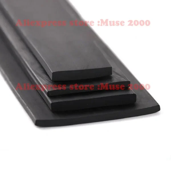 Various Widths 5-50mm & Thickness 3/5/10mm Black Sponge