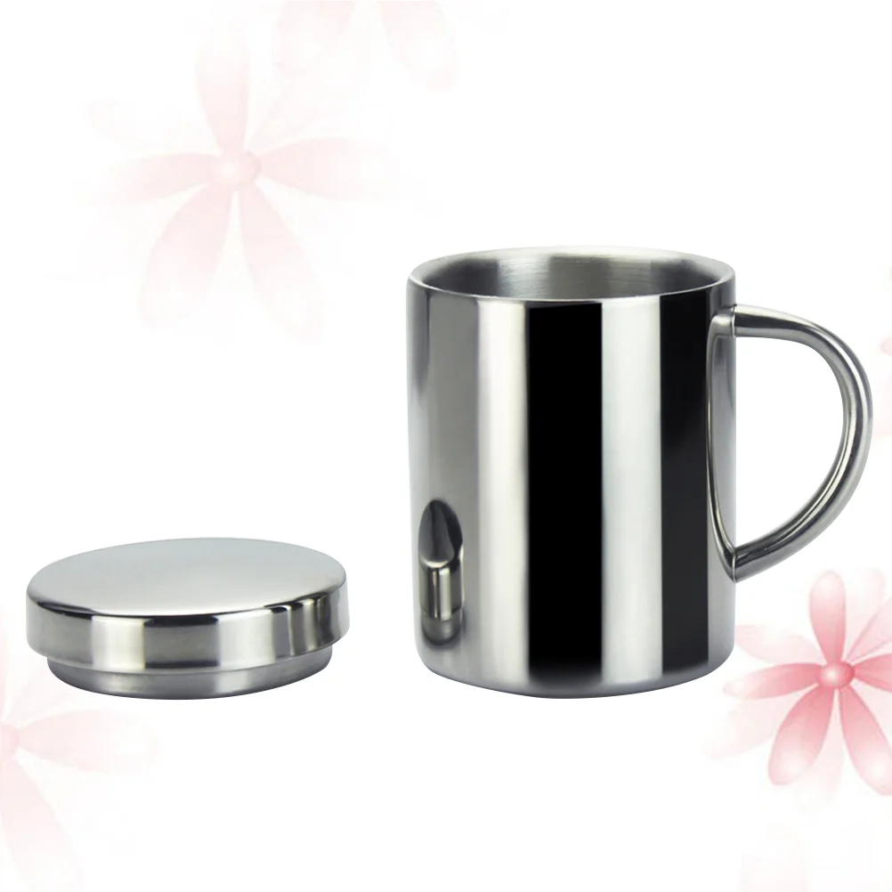 

220 ML Espresso Shots Drinking Cup Coffee Stainless Steel Double Insulation Child