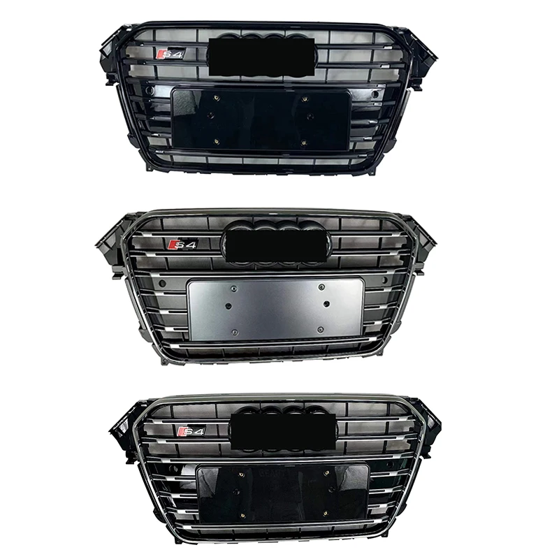 

Best-selling Auto Parts A4 Refit To S4 B8.5 Body Kit Front Bumper Grille for S4 Grill 2013 2014 2015 2016