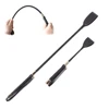 High Quality PU Leather Horse Whip Tough and Tensile Riding Crop Flogger Spanking Paddle for Horse Training 3