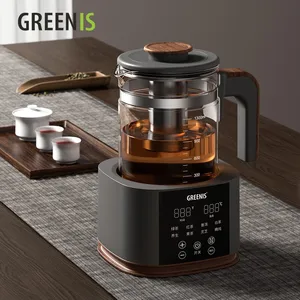 Electric Kettle with Titanium Sprinkler for Office and Home Use Healthy Pot Teapot and Steamer Tea Maker for Stove 1.3L 220V