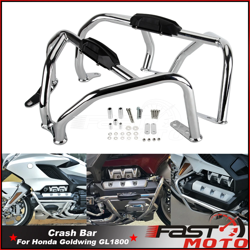 Motorcycle Engine Guard Bumper Crash Bar For Honda Gold Wing GL 1800