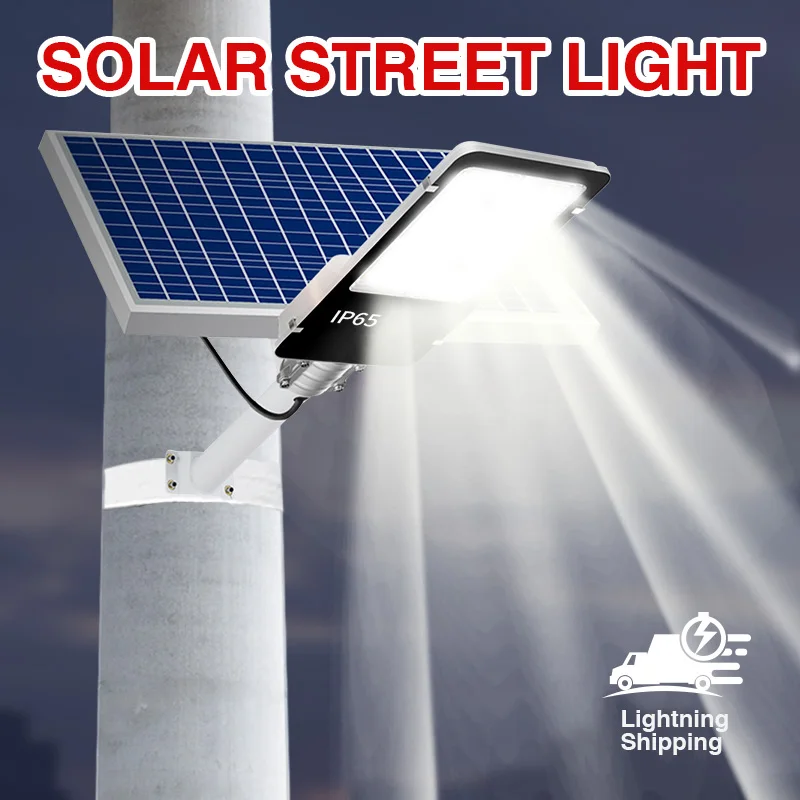 Personnalisé Réverbère Solaire étanche En Aluminium à LED