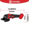 125MM M14 Brushless Electric Angle Grinder Variable Speed Cutting Machine Grinding Power Tool For Makita 18V Battery(No Battery) 3