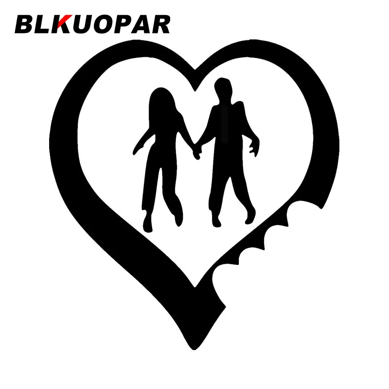 

BLKUOPAR любовь Смешные рандовые солнцезащитные креативные наклейки с защитой от царапин