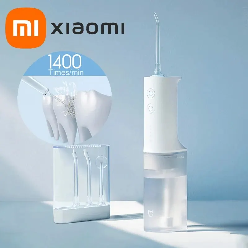 Original-Xiaomi-Mijia-Electric-Oral-Irrigator-MEO701-1400-Times-Min ...
