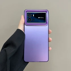Ultra - Durable Anti - Fingerprint Shockproof Phone Case with IMD Technology for vivo iqoo 9 (IMD purple)
