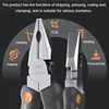 Deli sharp nose pliers grade electrician specific pliers 6-inch 7-inch labor-saving household manual plier steel wire plier 5