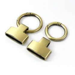Versatile Detachable Metal Buckle for Handbag and DIY Crafts (Brass)