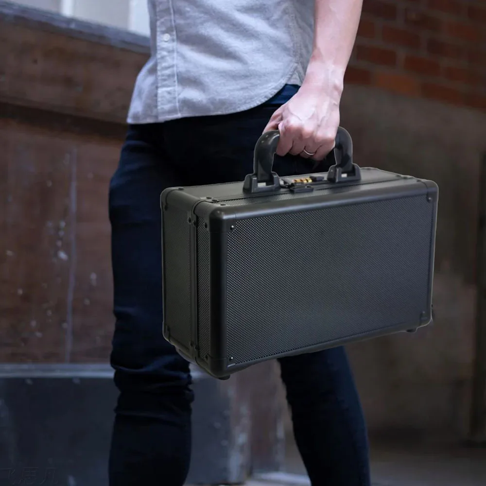 graded card briefcase Graded Card Slab Briefcase Velcro walls