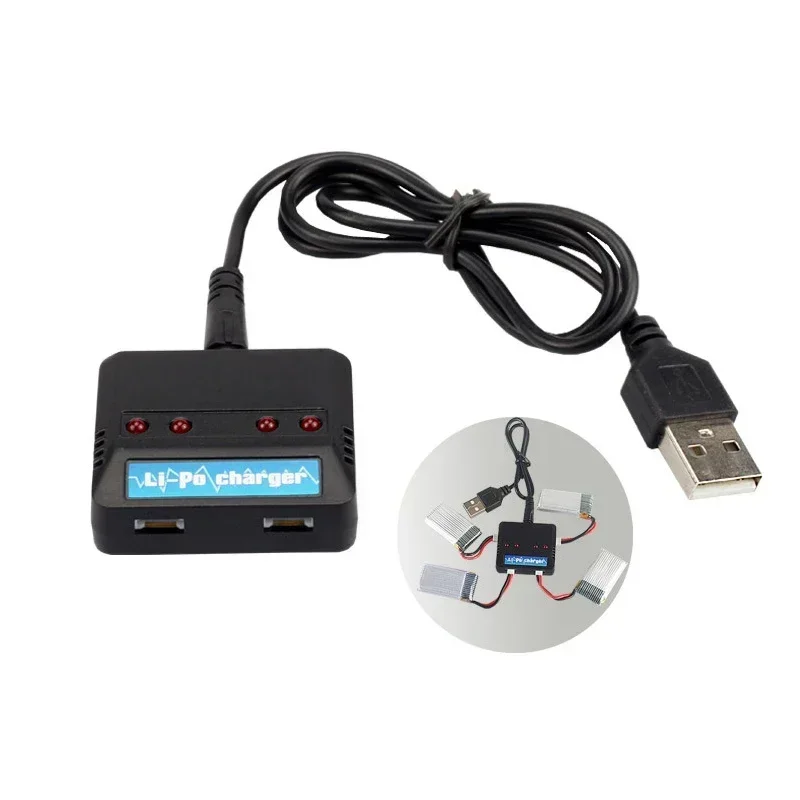 Lot de Batteries Drone 3.7V - 1 à 10 Pcs Chargeur Inclus