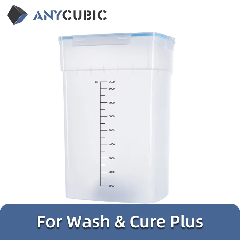 

Аксессуары ANYCUBIC Wash & Cure Plus, герметичный контейнер для стирки, запчасти для 3D-принтера LCD